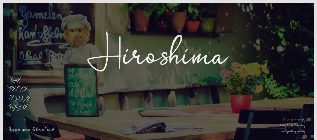 Hiroshima Font