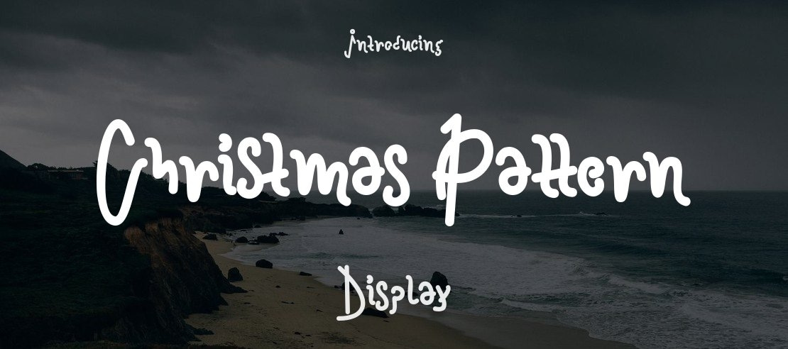 Christmas Pattern Font