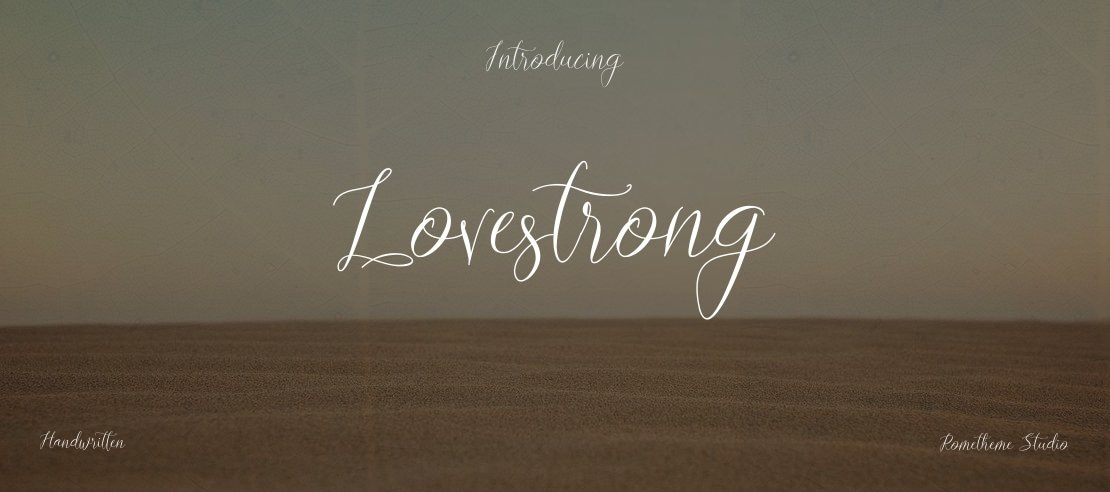 Lovestrong Font