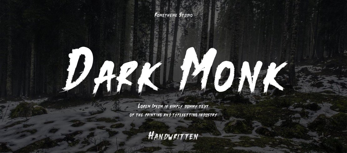 Dark Monk Font