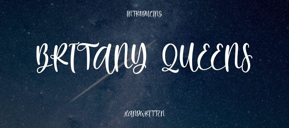 Britany Queens Font