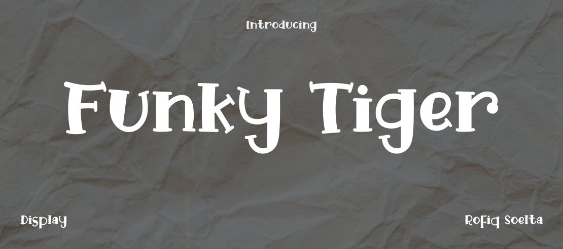 Funky Tiger Font