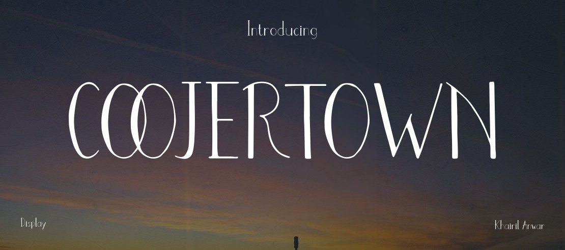 COOJERTOWN Font