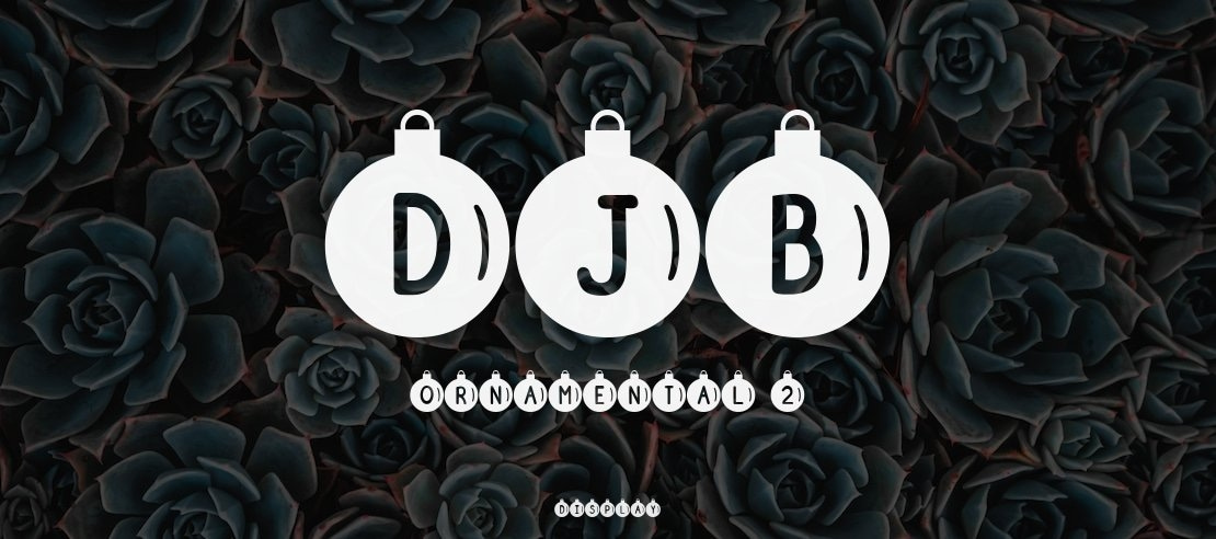 DJB Ornamental 2 Font Family