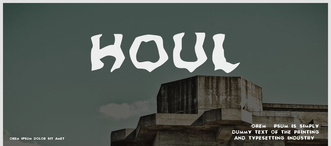 Ghoul Font Family
