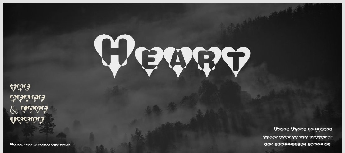 Heart Font