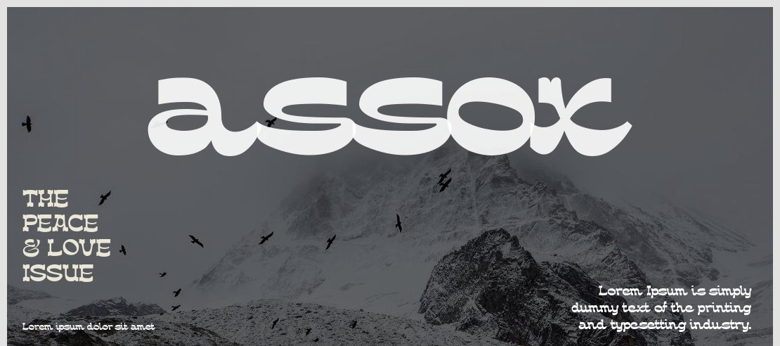 assox Font