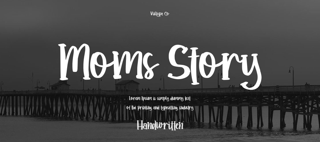 Moms Story Font