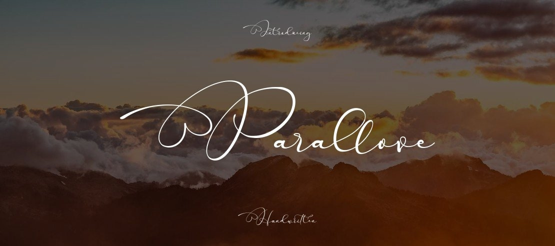 Parallove Font