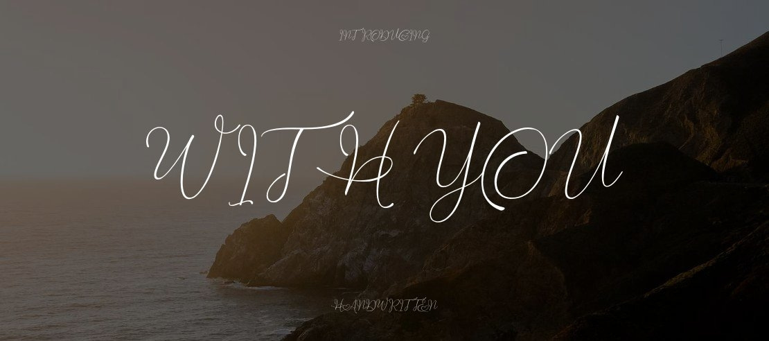 with you Font