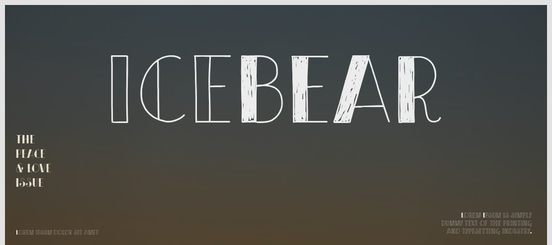 iceBEAR Font