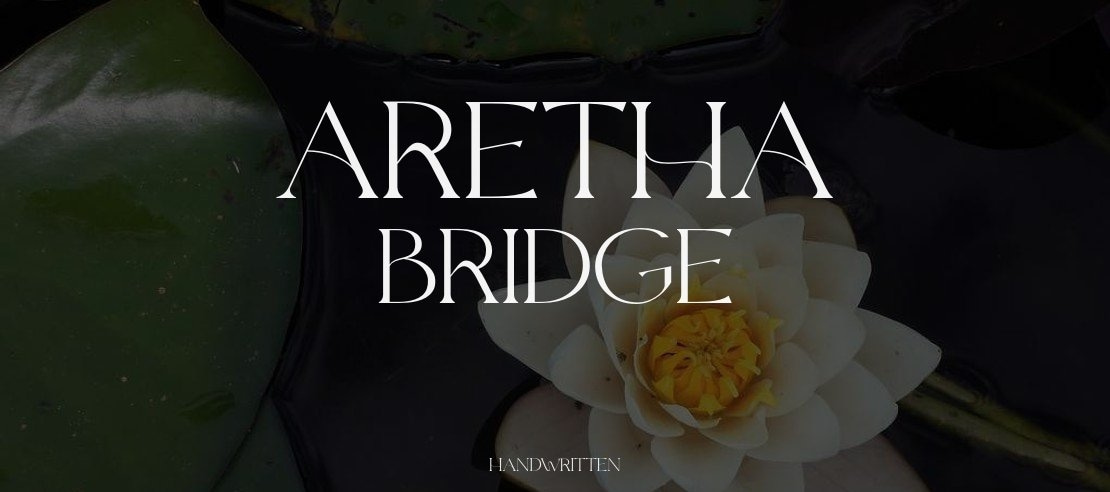 Aretha Bridge Font