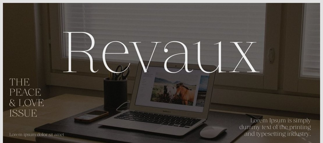 Revaux Font