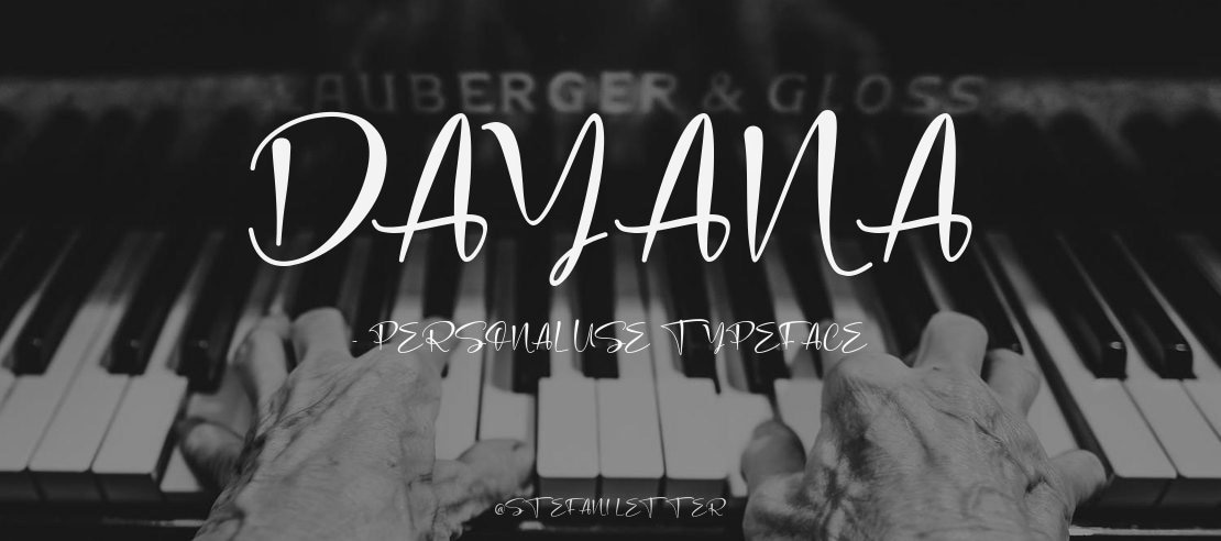 dayana - personal use Font