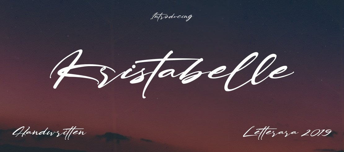 Kristabelle Font