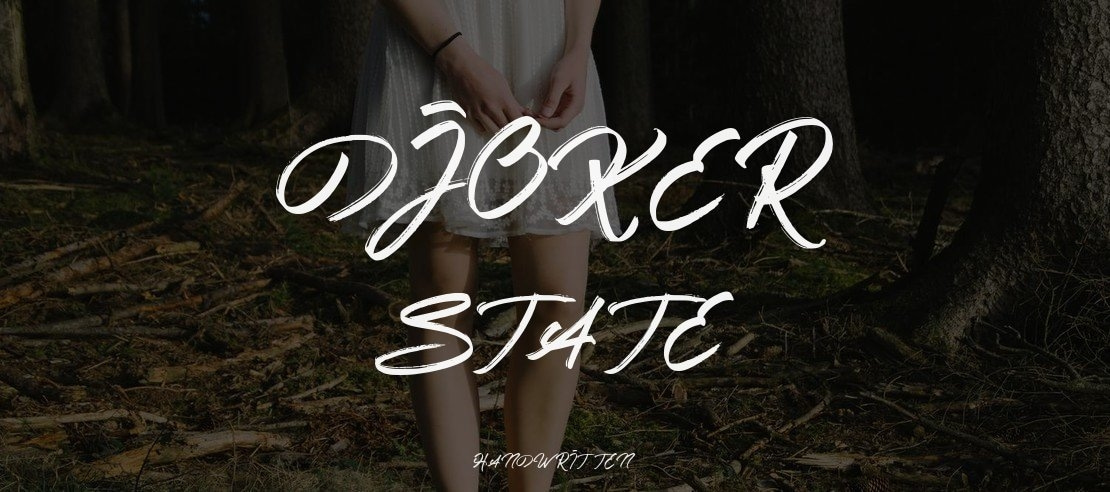 Djoker State Font