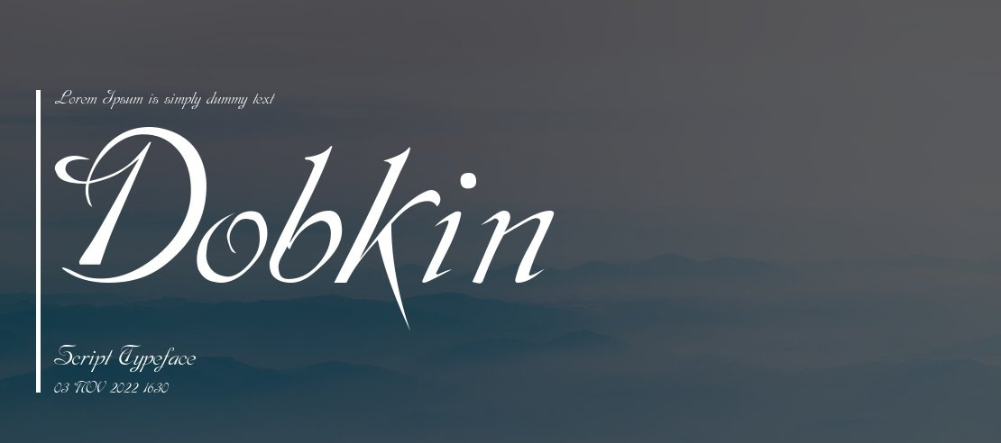 Dobkin Script Font