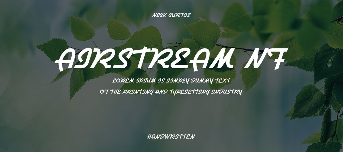 Airstream NF Font