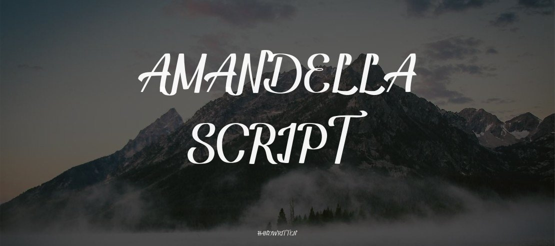 Amandella Script Font