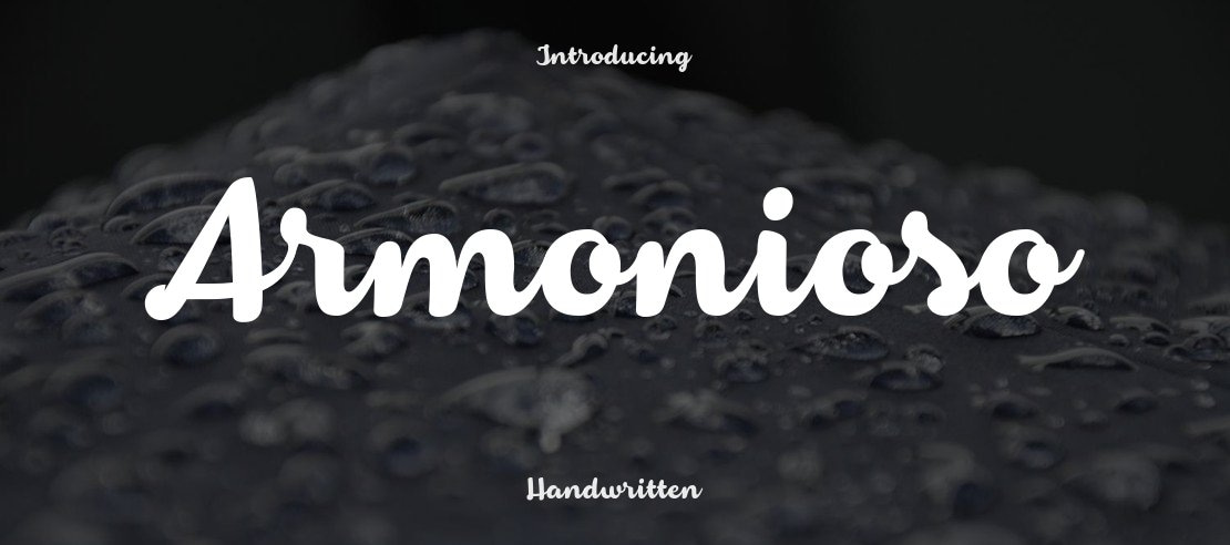 Armonioso Font