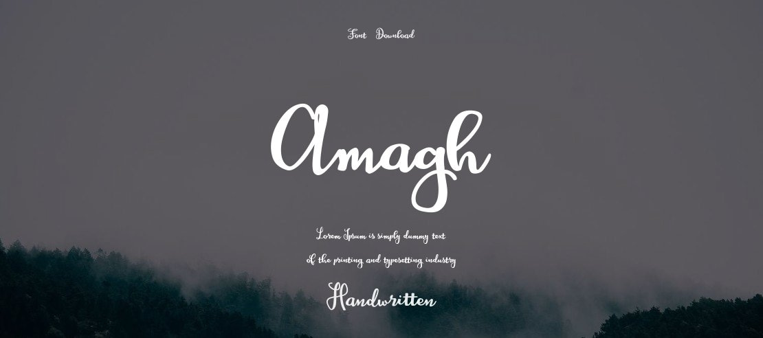 Amagh Font