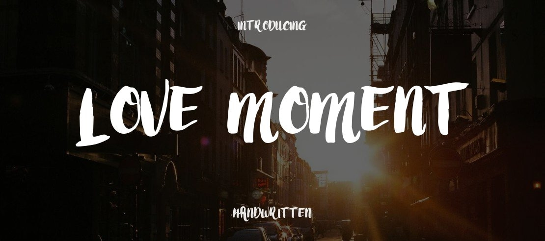 Love Moment Font