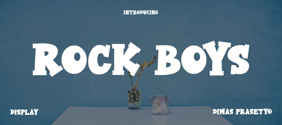 Rock Boys Font