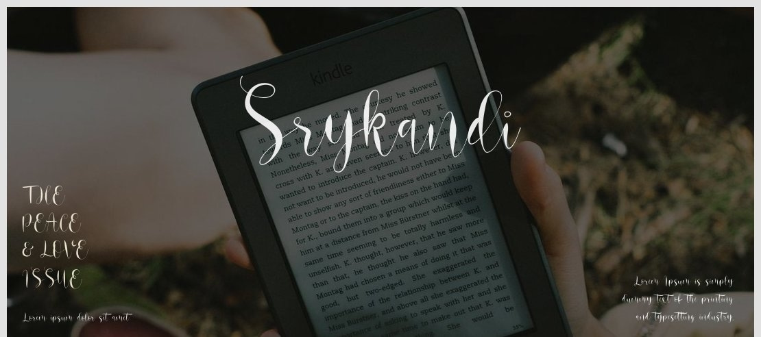 Srykandi Font