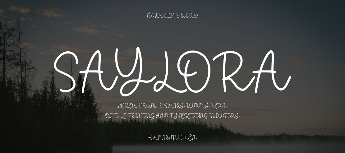 saylora Font