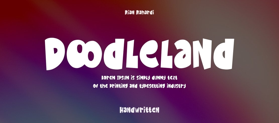 Doodleland Font