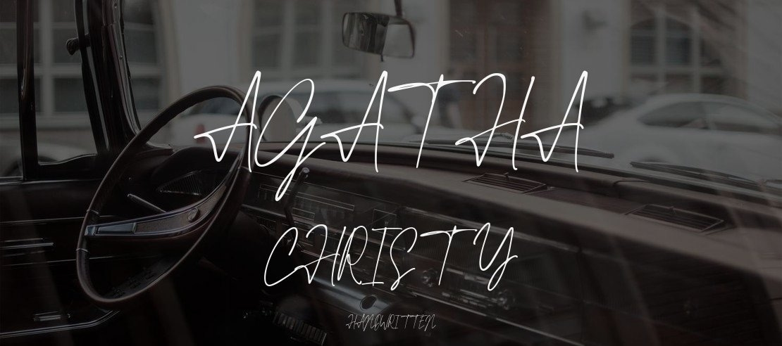 Agatha Christy Font