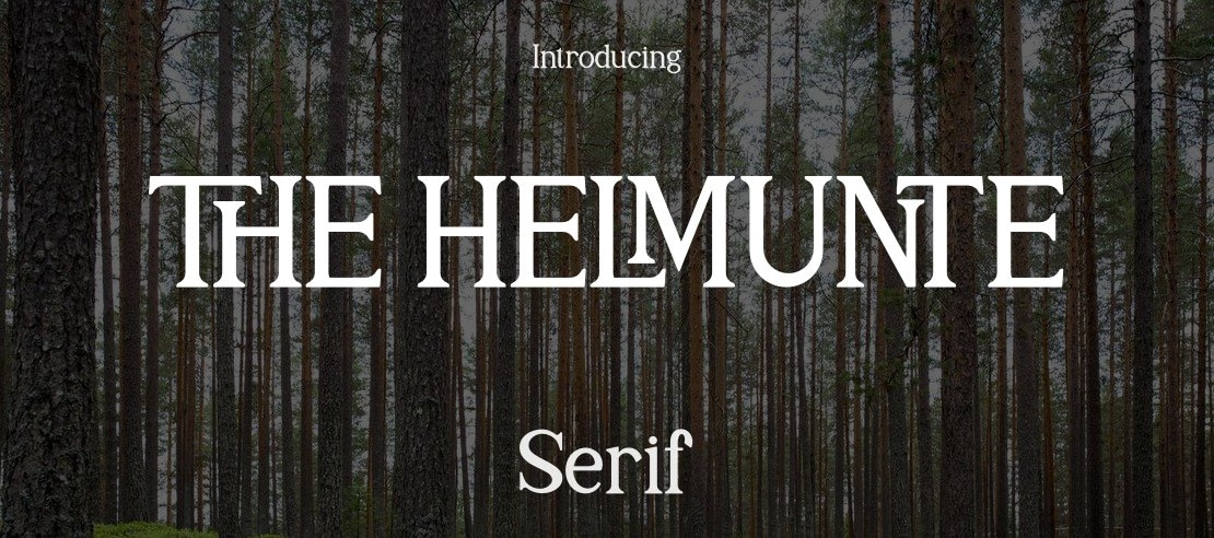 THE HELMUNTE Font