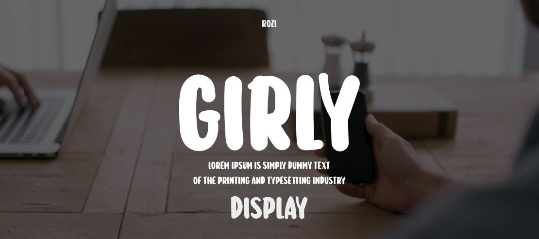 Girly Font