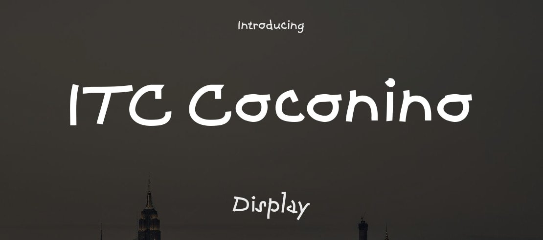 ITC Coconino Font