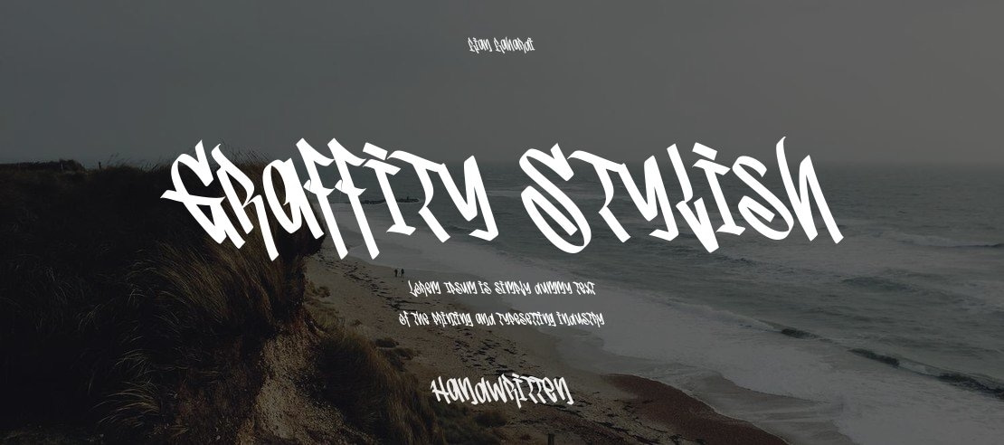 Graffity Stylish Font Family