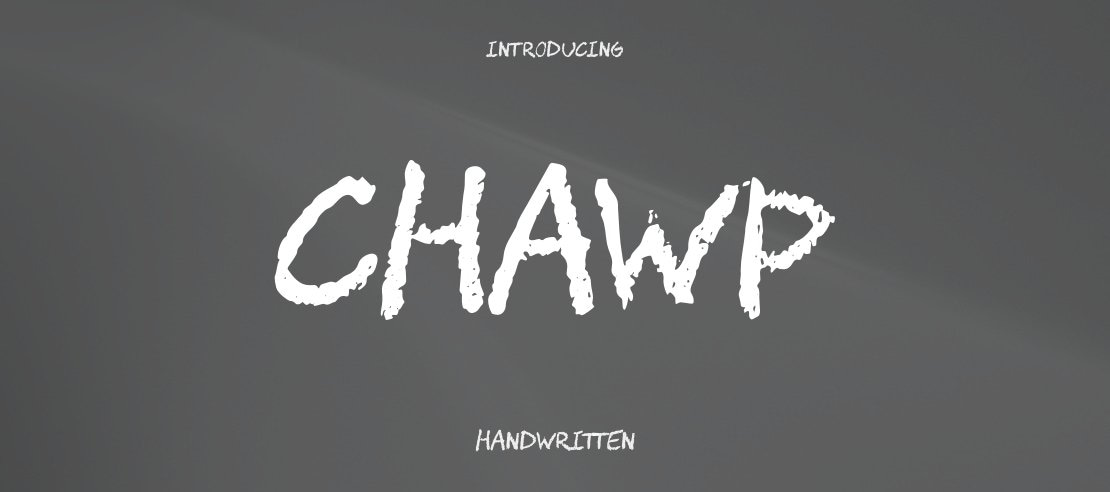 CHAWP Font