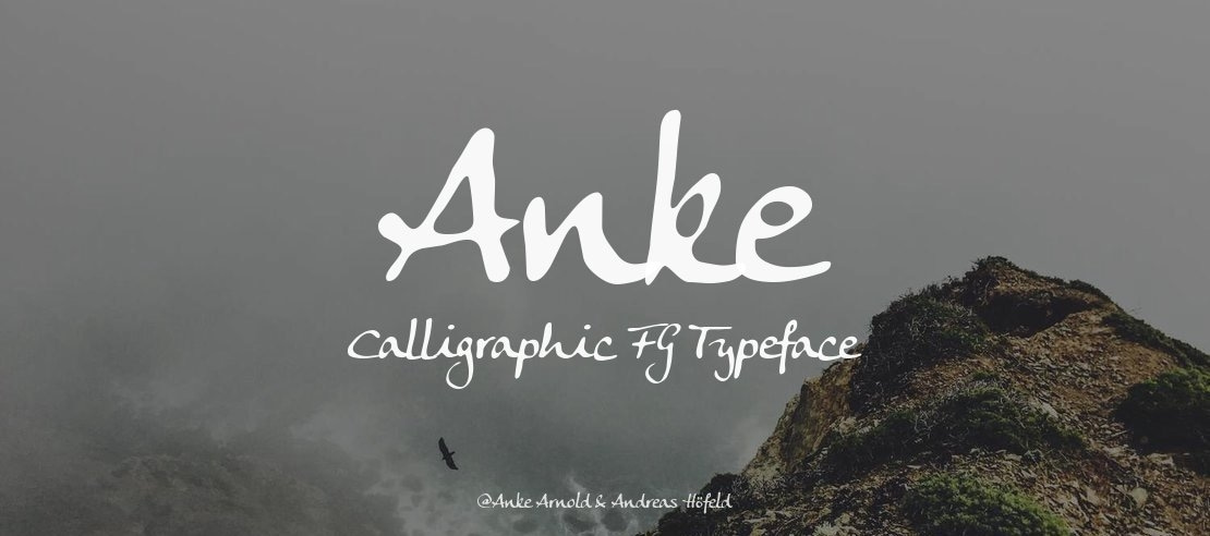 Anke Calligraphic FG Font