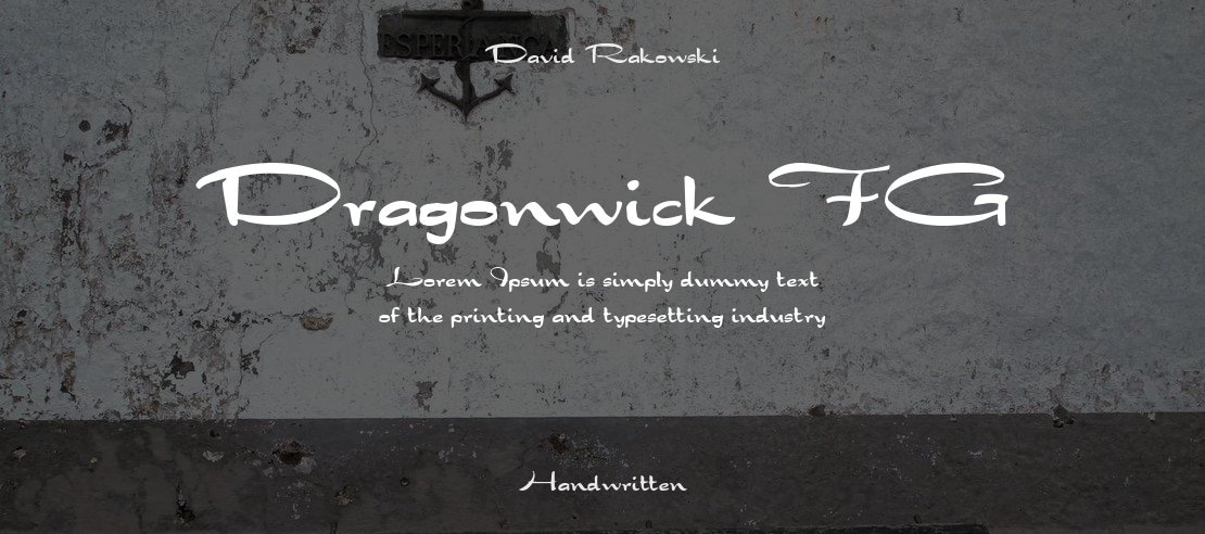 Dragonwick FG Font