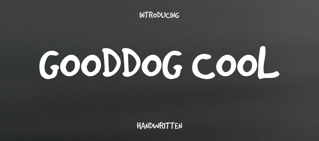 GoodDog Cool Font