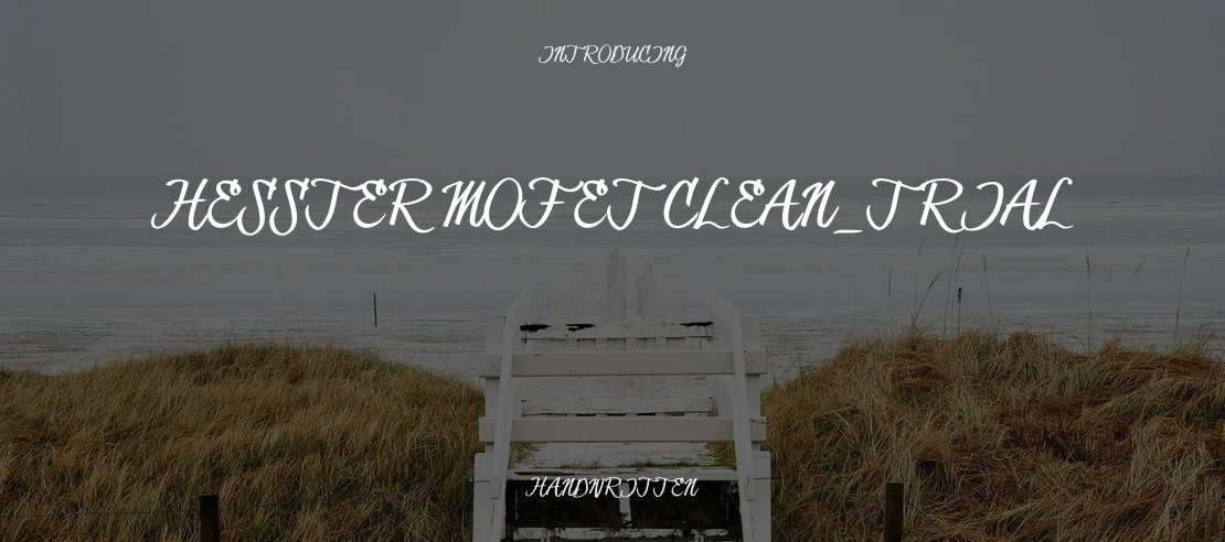 Hesster Mofet CLEAN_TRIAL Font Family