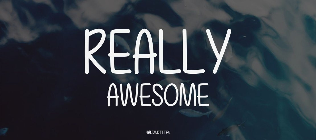 Really Awesome Font