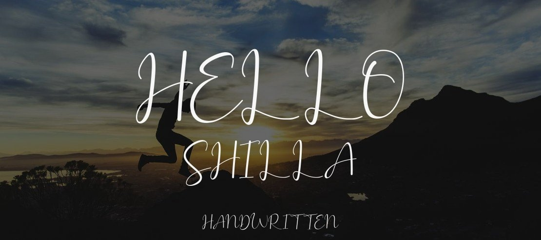 Hello Shilla Font