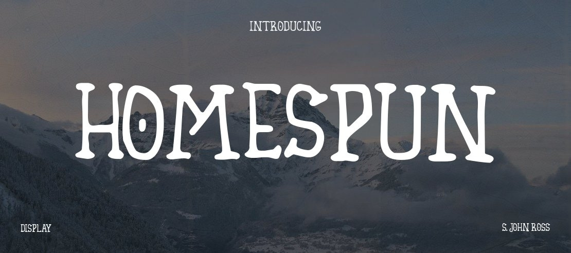 Homespun Font Family