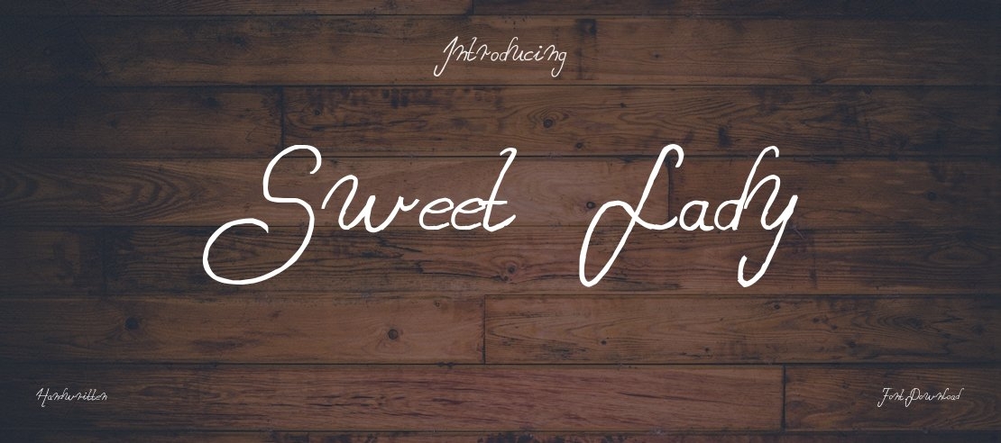 Sweet Lady Font