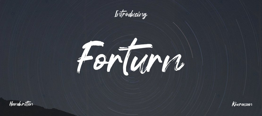 Forturn Font