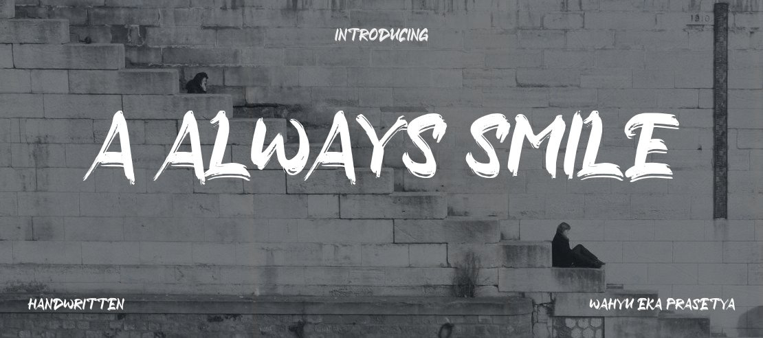 a Always Smile Font