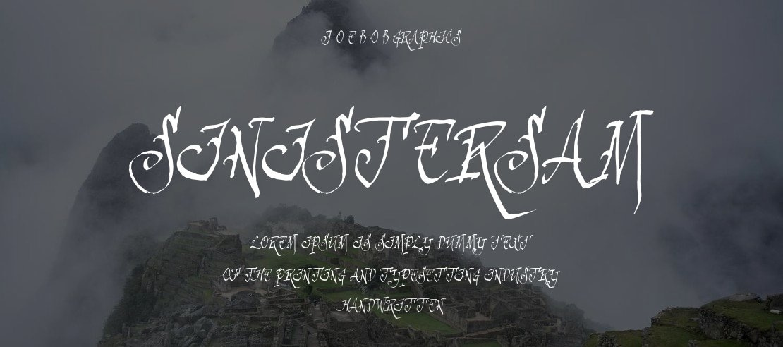 sinisterSam Font