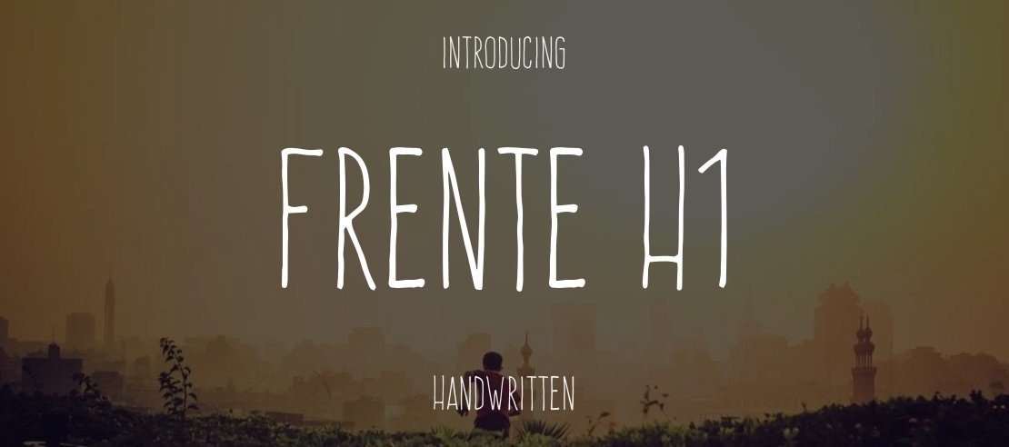 Frente H1 Font