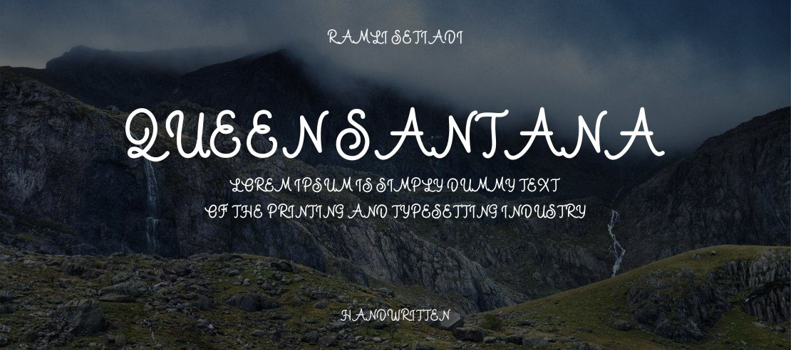 Queen Santana Font