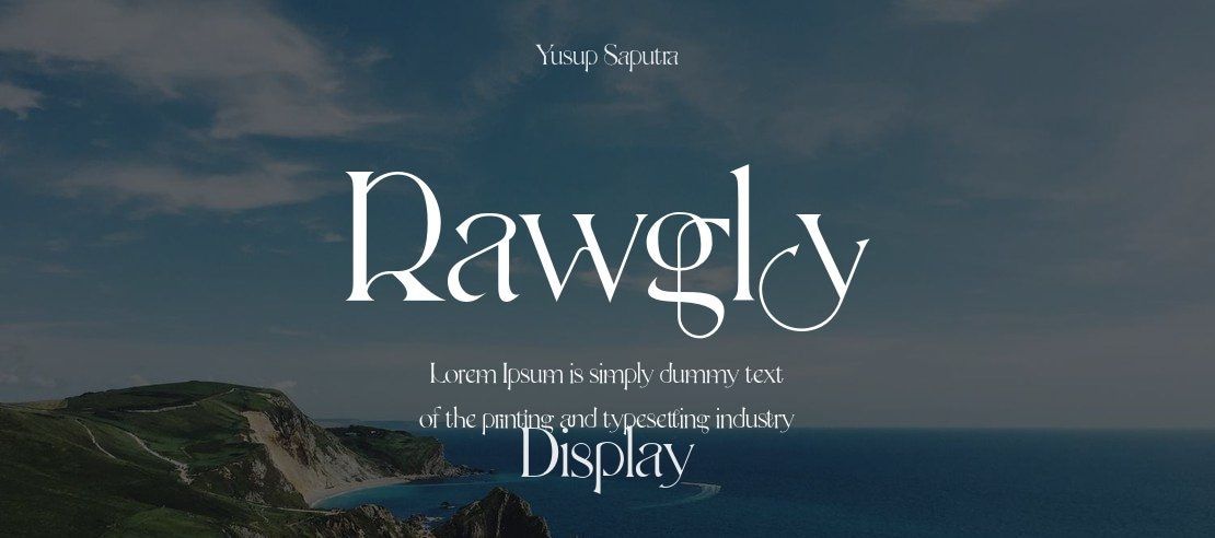 Rawgly Font